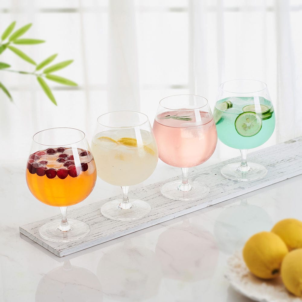 Craft Cocktail Set of 4 Balloon Glasses
