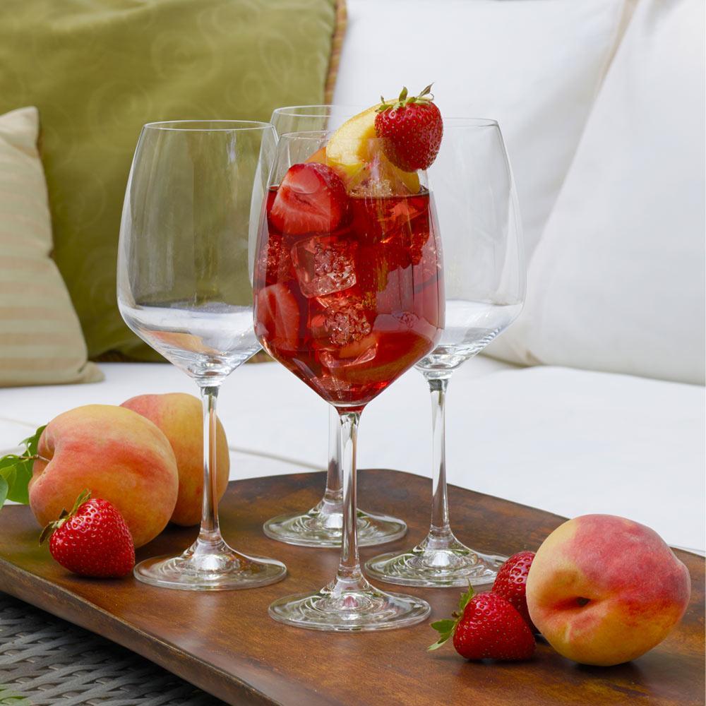 Melody Set of 4 Red Wine Glasses