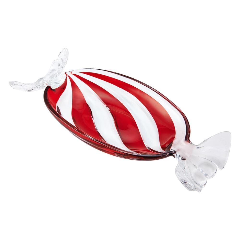 Peppermint Twist Holiday Candy Dish