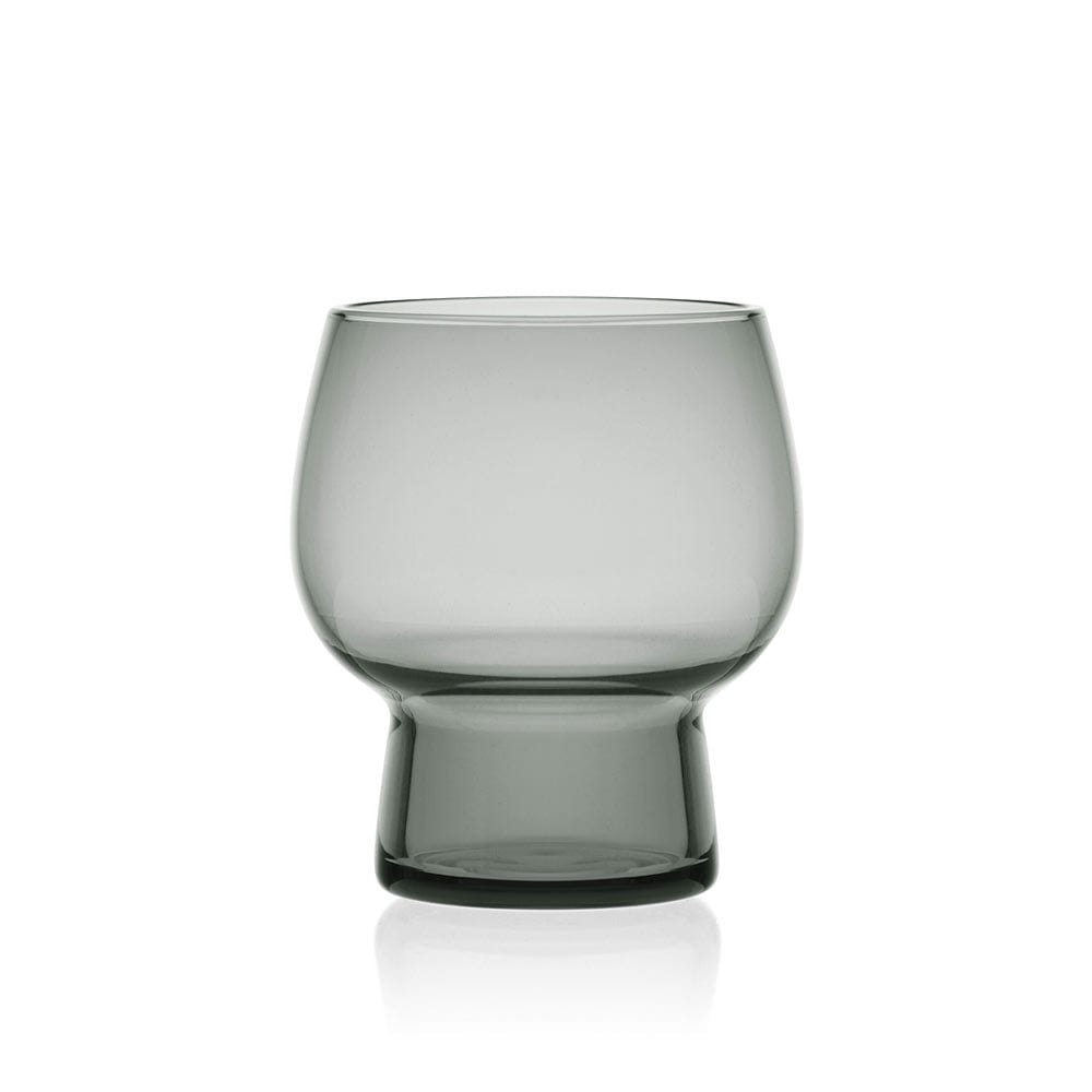 Phoebe Smoke Set of 4 Double Old Fashioned Glasses