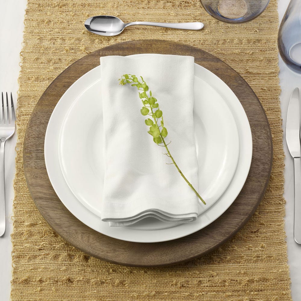 Mango Wood Set of 4 Charger Plates