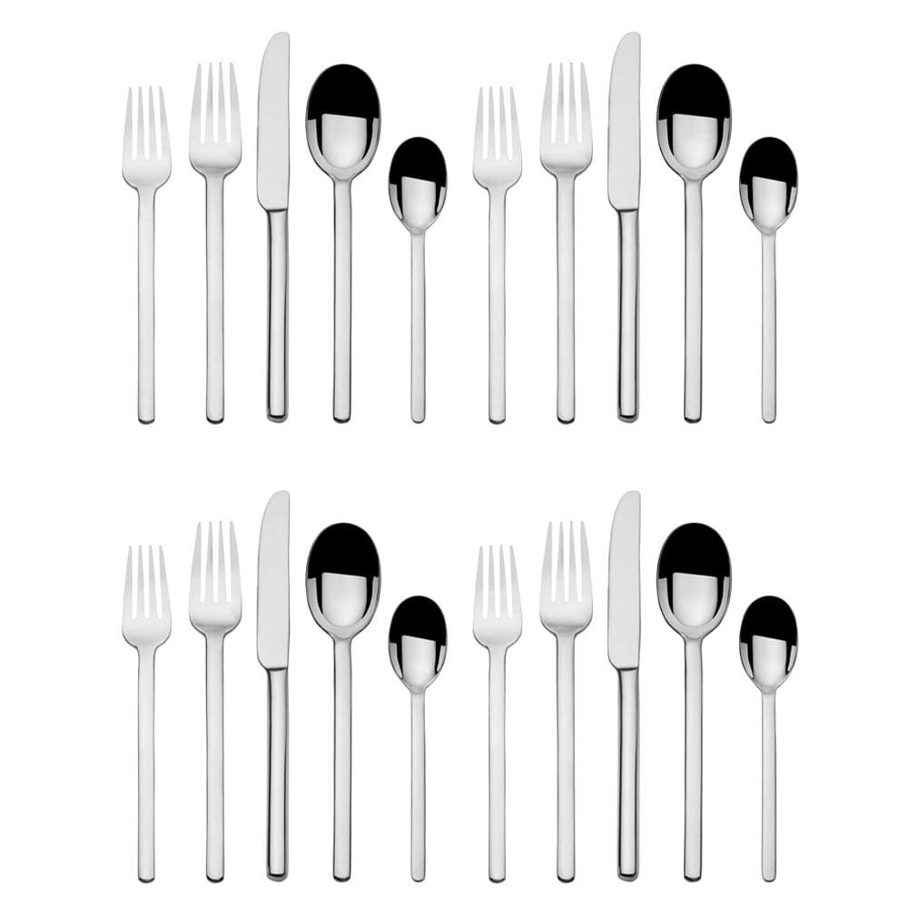 Zena 20 Piece Flatware Set, Service for 4
